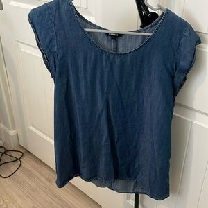 EXPRESS Denim blouse